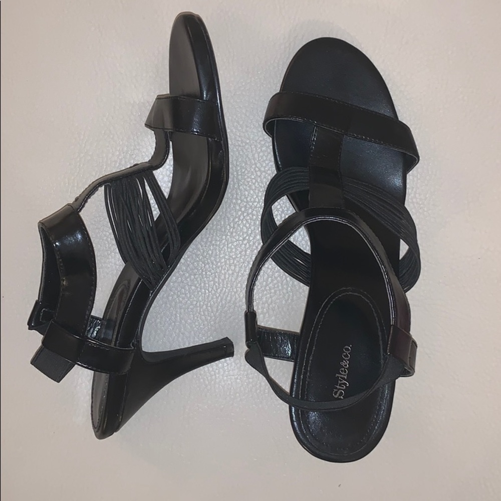 Style & Co Heels - black